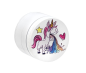 Preview: Grinder "Rainbow puking Unicorn" 4-teilig 50mm